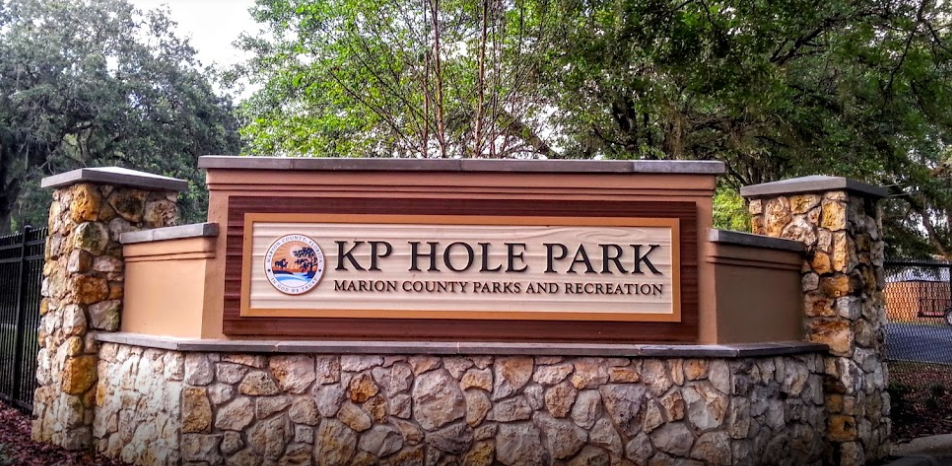 KP Hole park signage