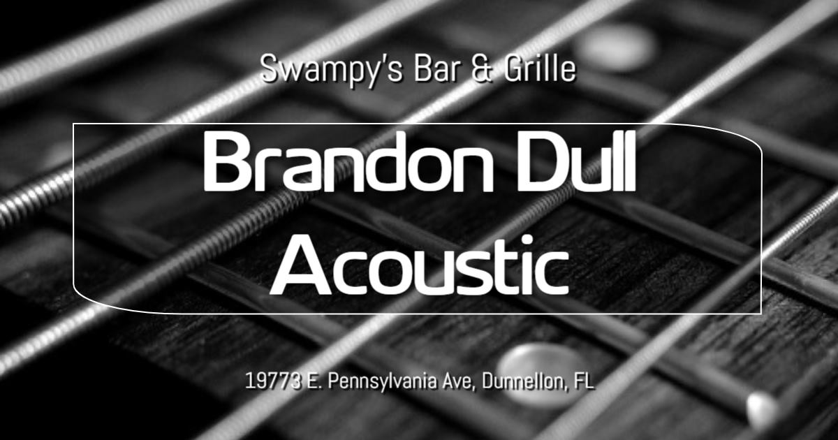 Brandon Dull at Swampy's