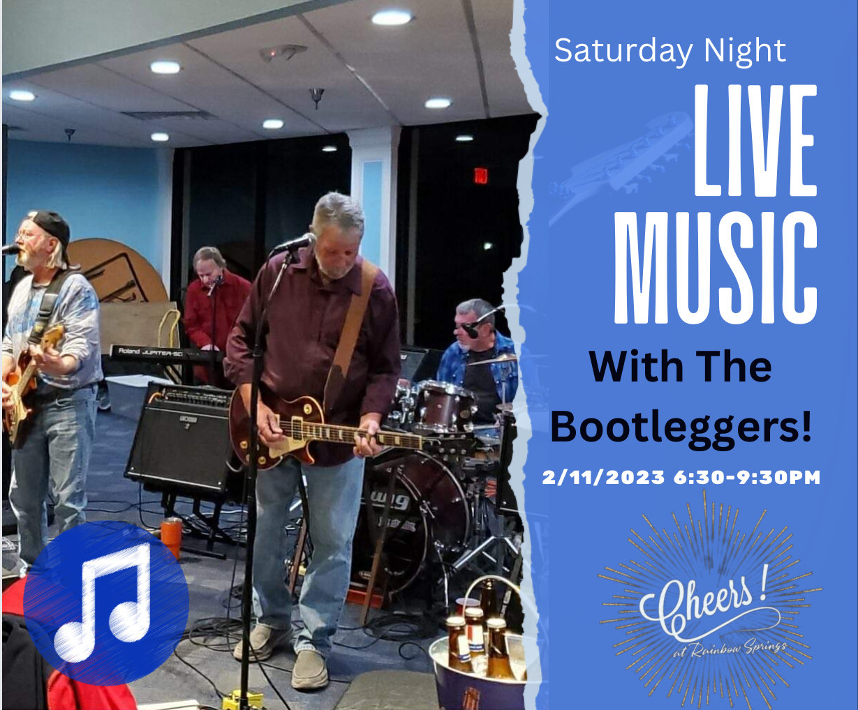 Live Music with Bootleggers!