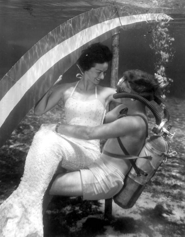 fishing for mermaids in dunnellon 1956