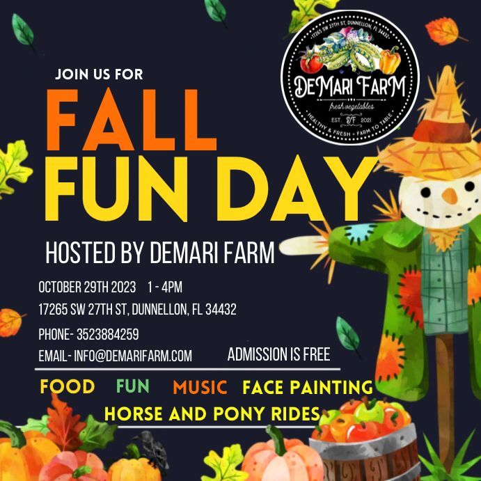 fall fun day at DeMari Farm