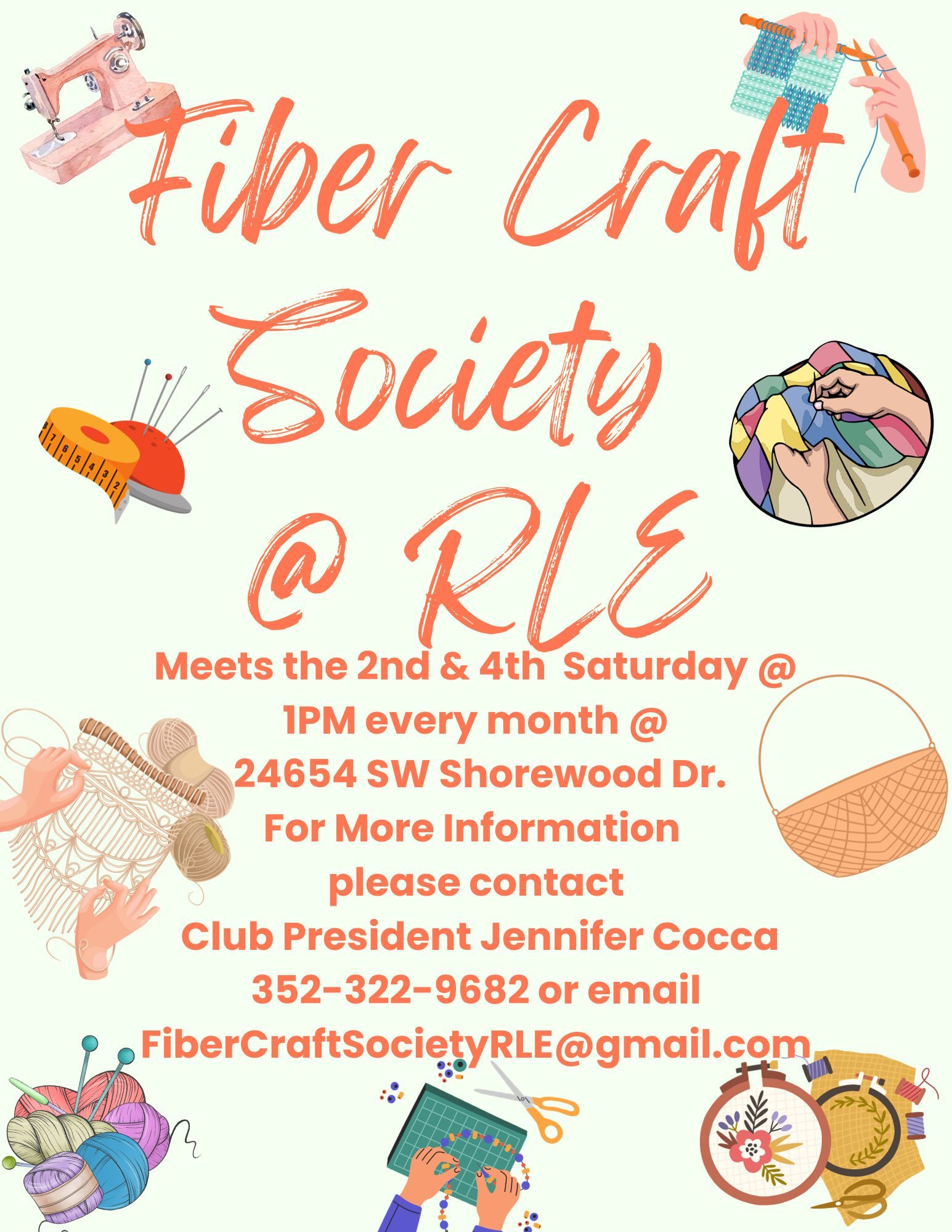 Fiber Craft Society of RLE
