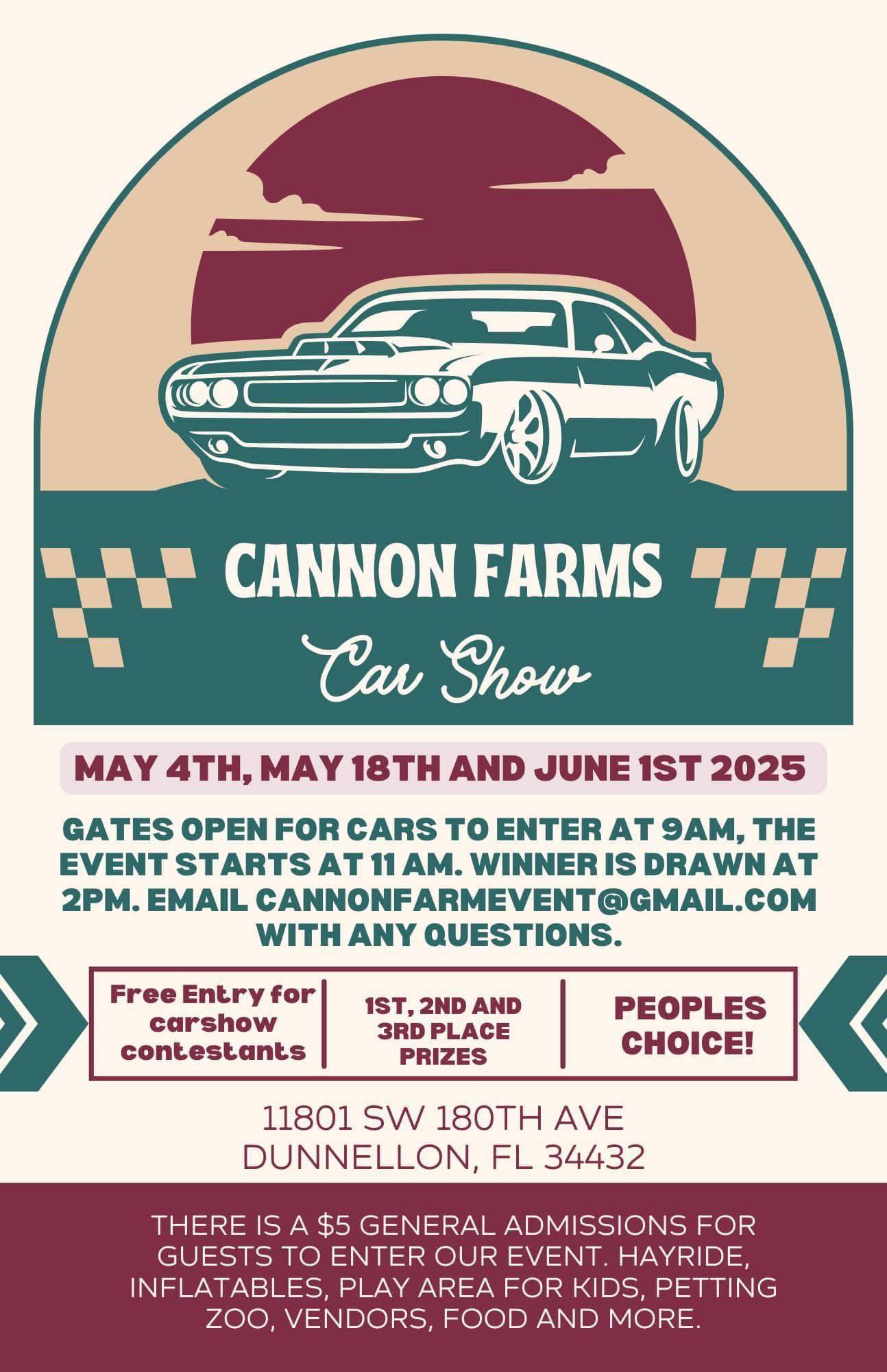 Cannon Farms Car Show