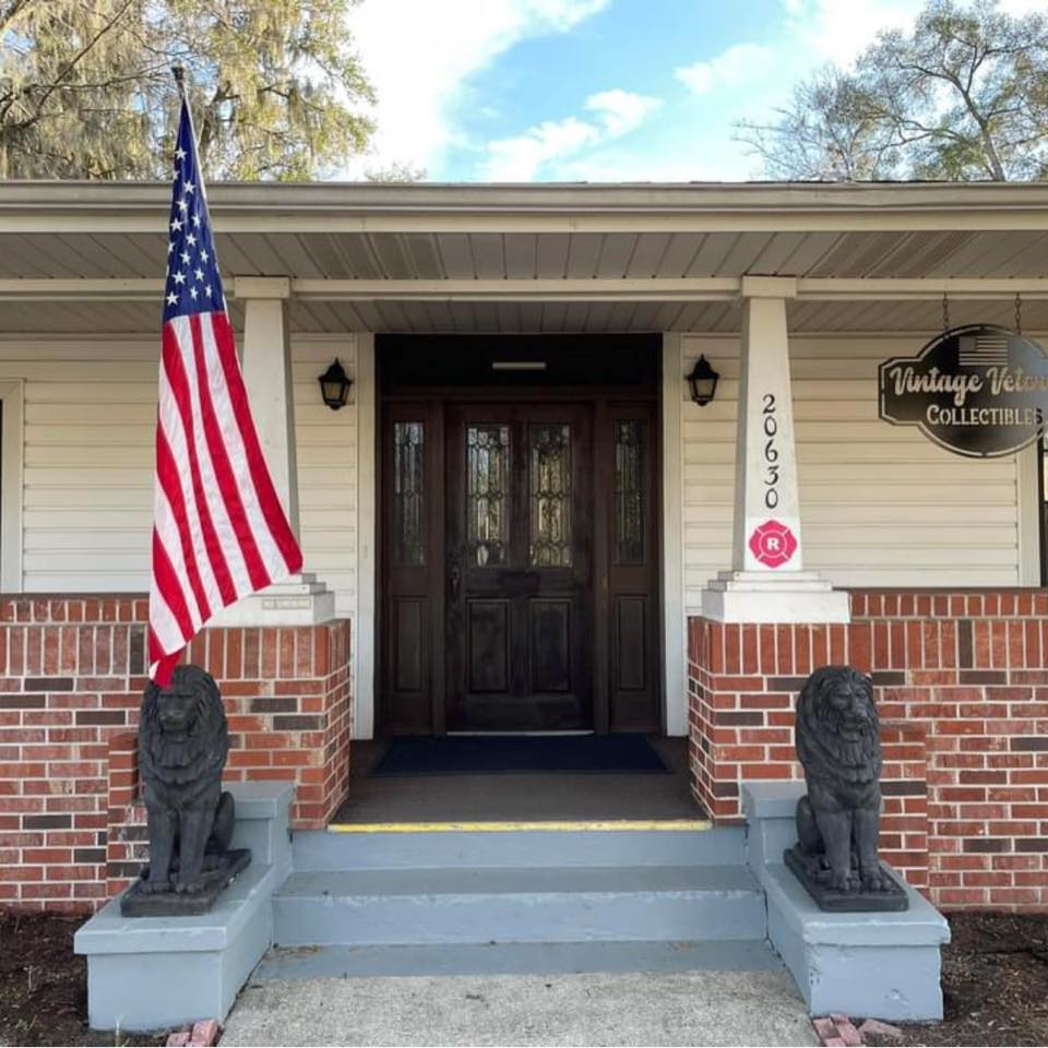 Vintage Veteran Front Door