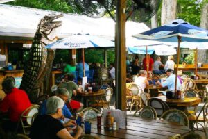 outside seating