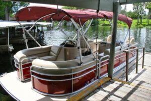 pontoon boat for rent