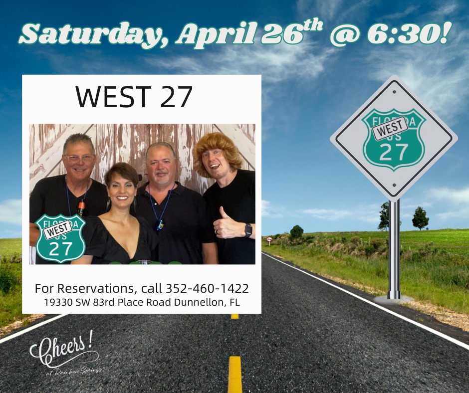 west 27 live at cheers