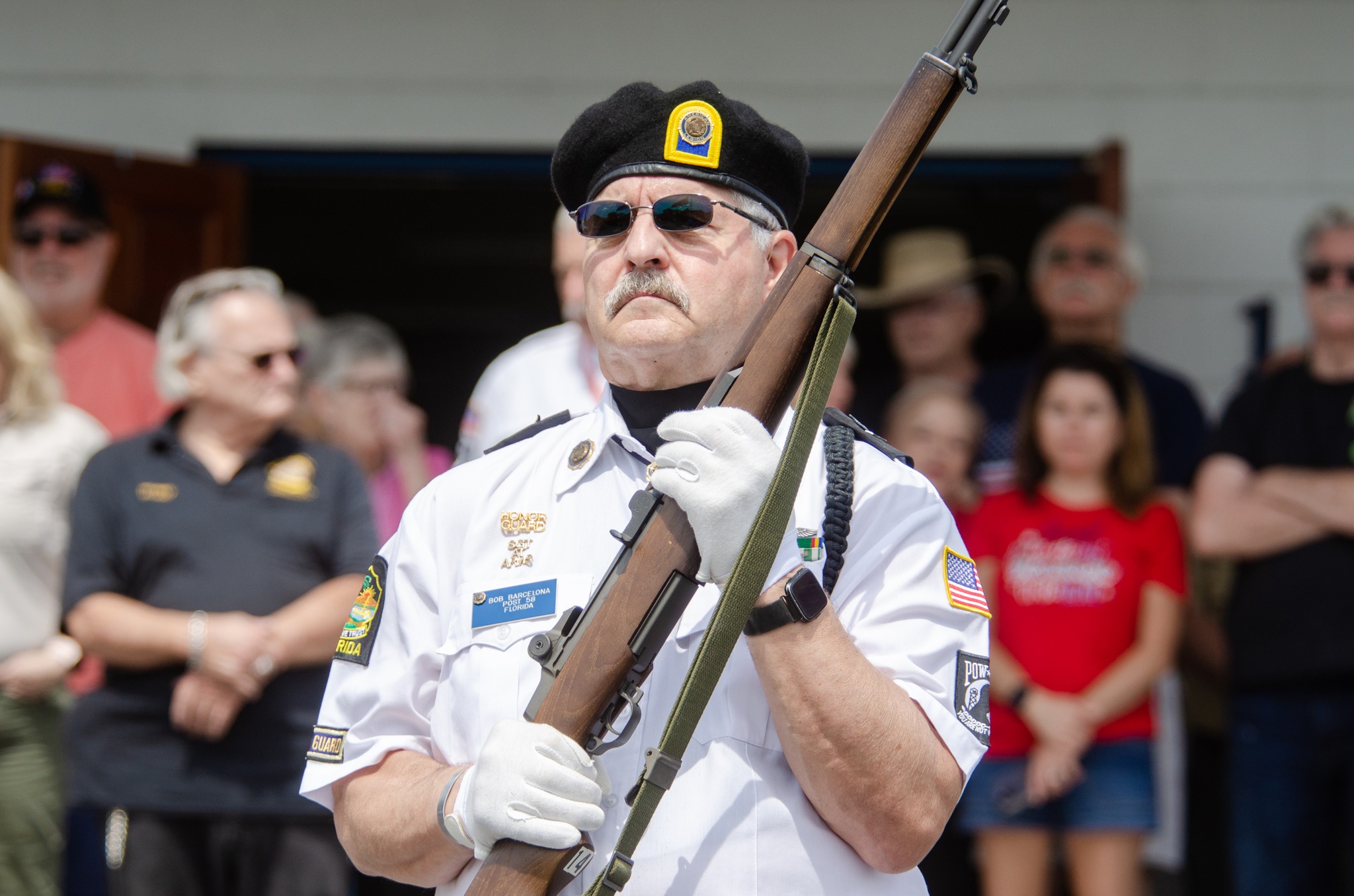 Memorial Day ceremony at American legion post 58