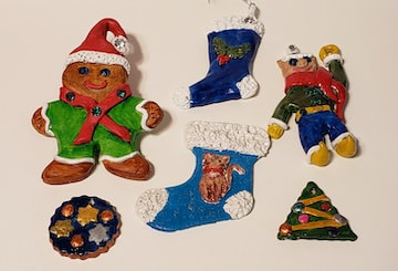 chritmas in july ornaments