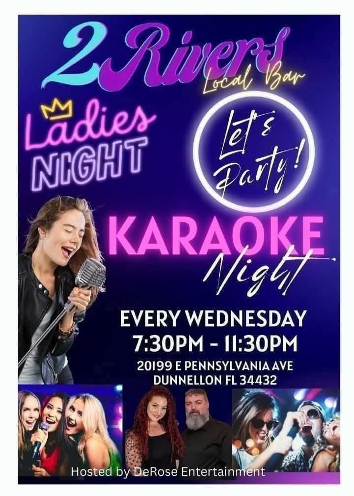 2 Rivers Karayoke Wednesdays