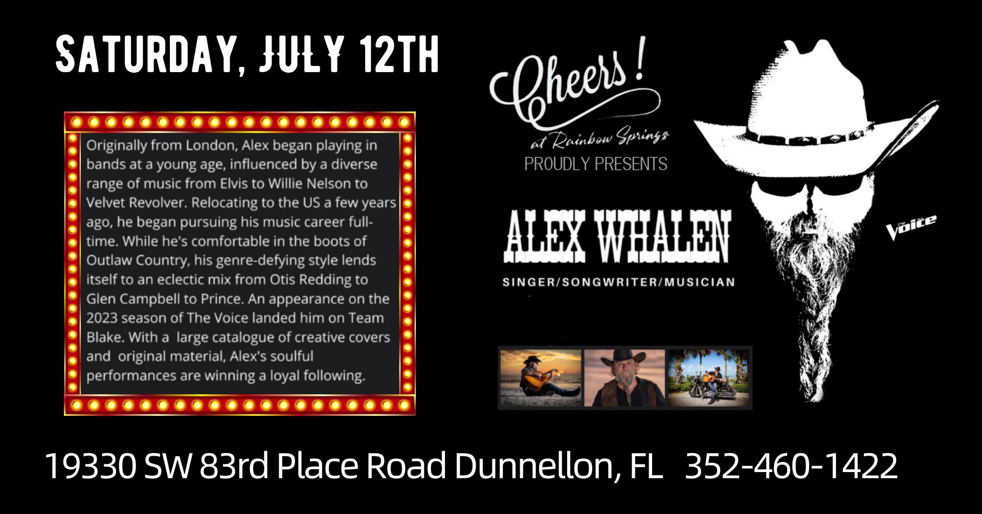 Alex Whalen live at cheers