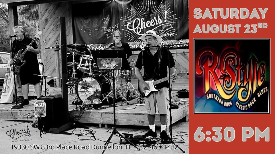 R-Style Live at cheers august