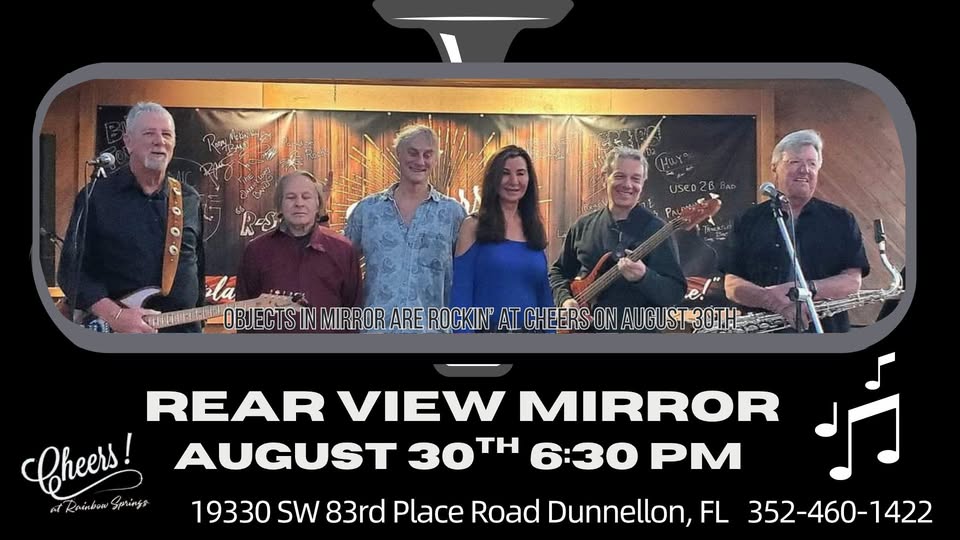 rear view mirror live at cheers