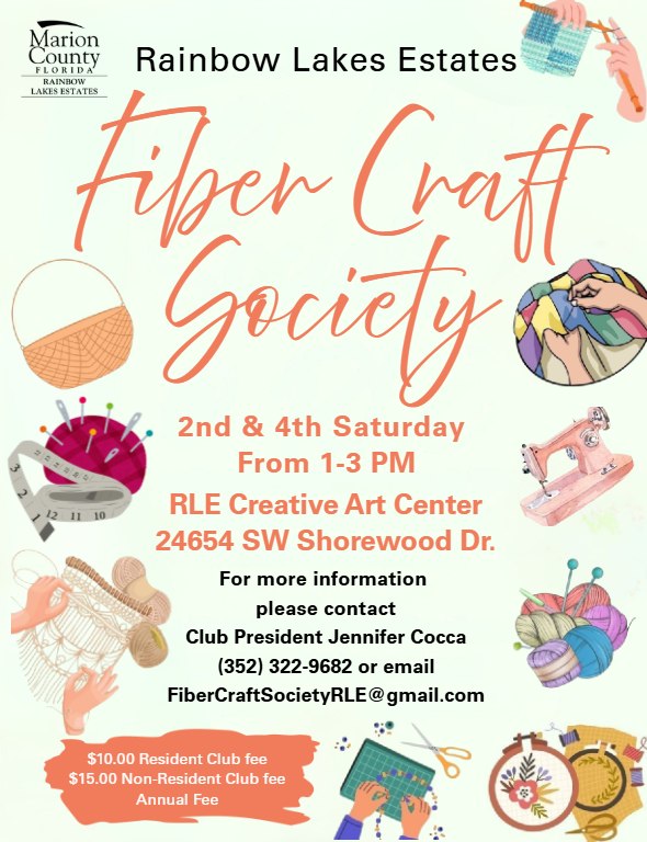 RLE Fiber Craft Society
