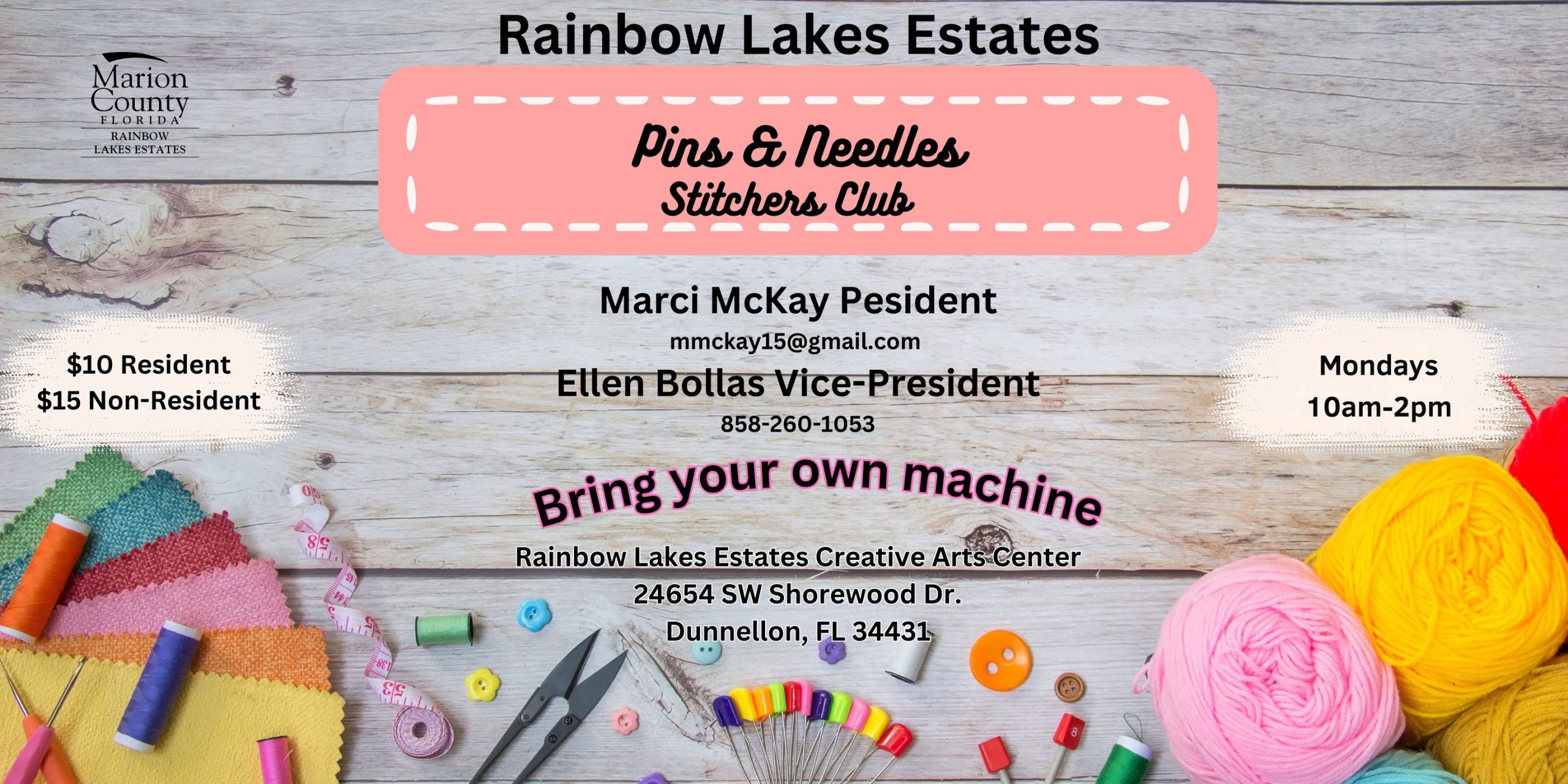 pins and needles stitchers club