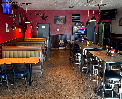 Truckin Good Burgers and Beer SSeating Area