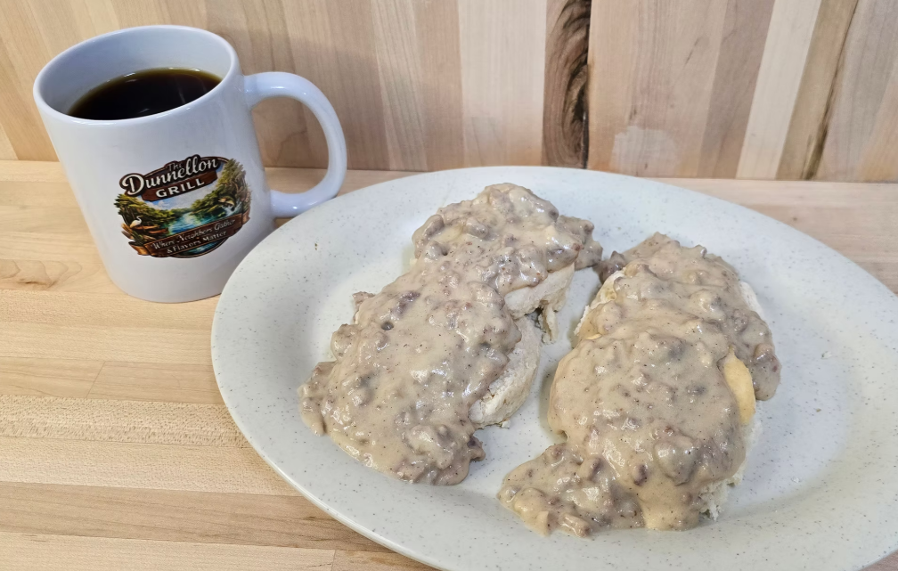the dunnellon grill biscuits and gravy